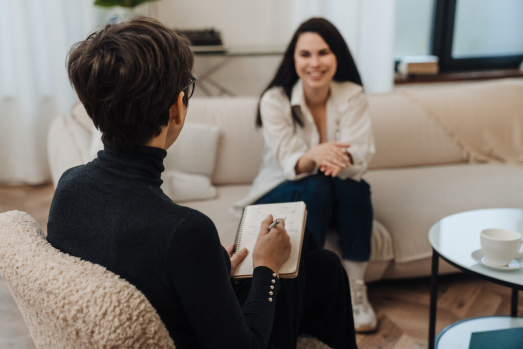 woman getting cognitive behavioral therapy in Merchantville , NJ