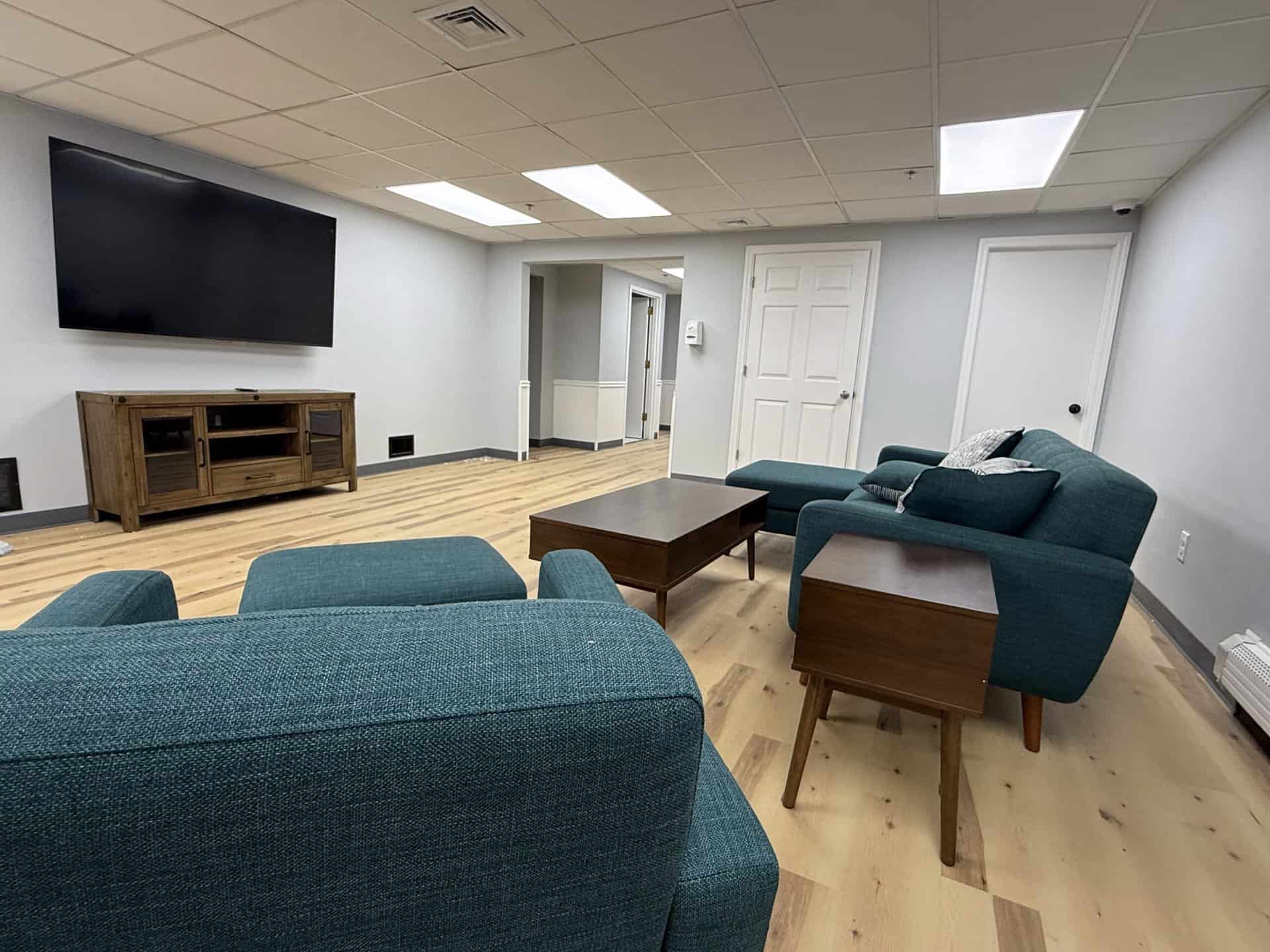 Maplewood residential rehab common area South Jersey
